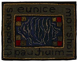 Hooked rug