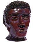 Pottery bust