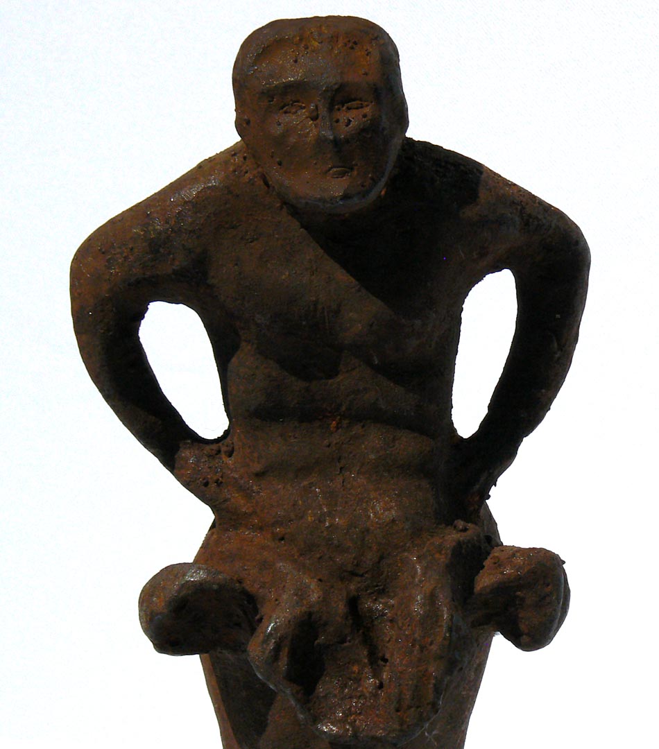 Three 19th c. Cast Iron Figures