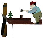 Second woodcutter whirligig