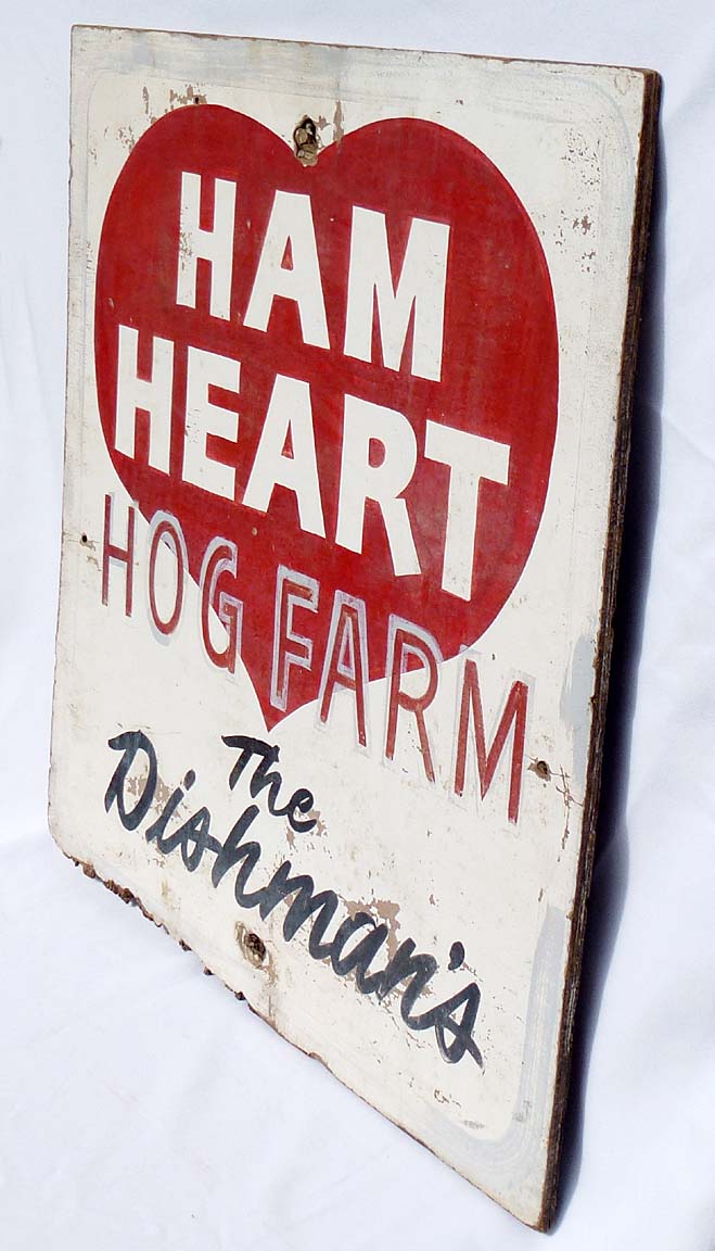 Ham Heart farm sign
