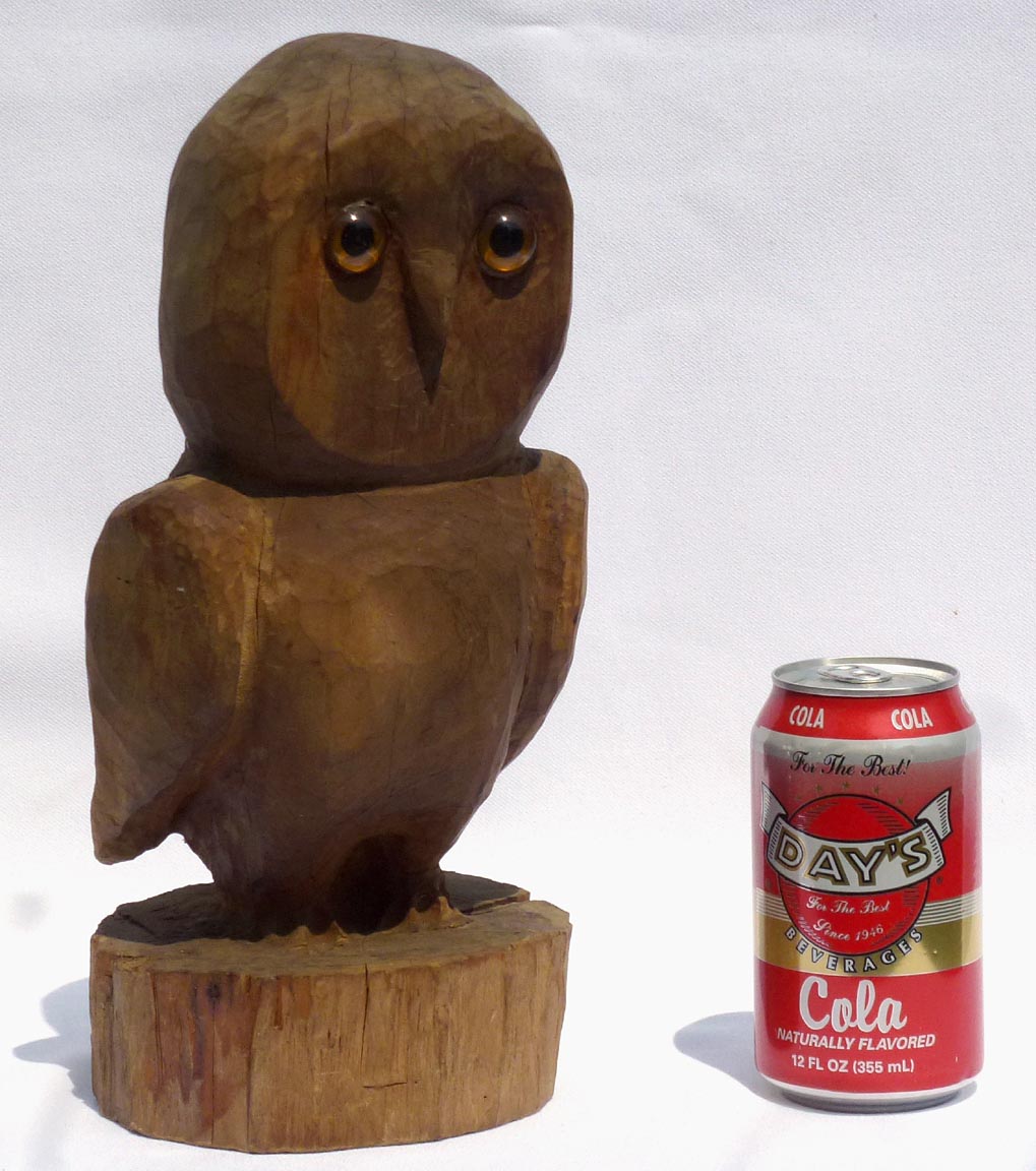 Carved owl