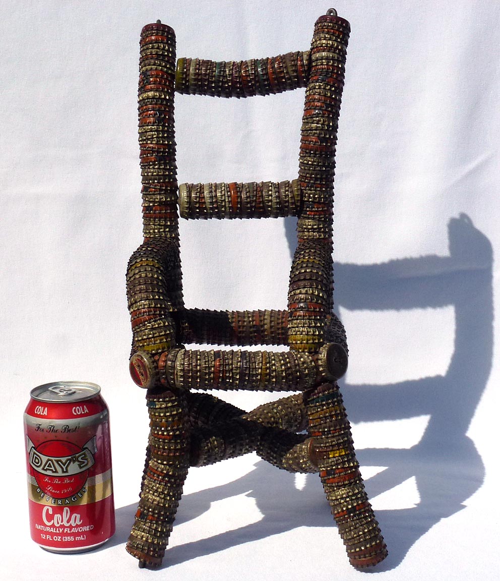 Bottle cap chair