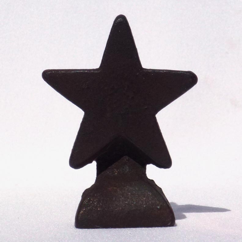 Cast iron star target