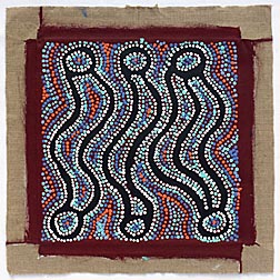 Australian aboriginal painting by Suzy Watson Nangala
