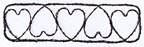 Barbed wire hearts