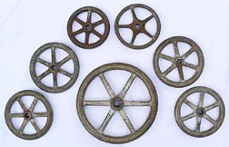 Iron valve wheels