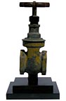 Large metal valve