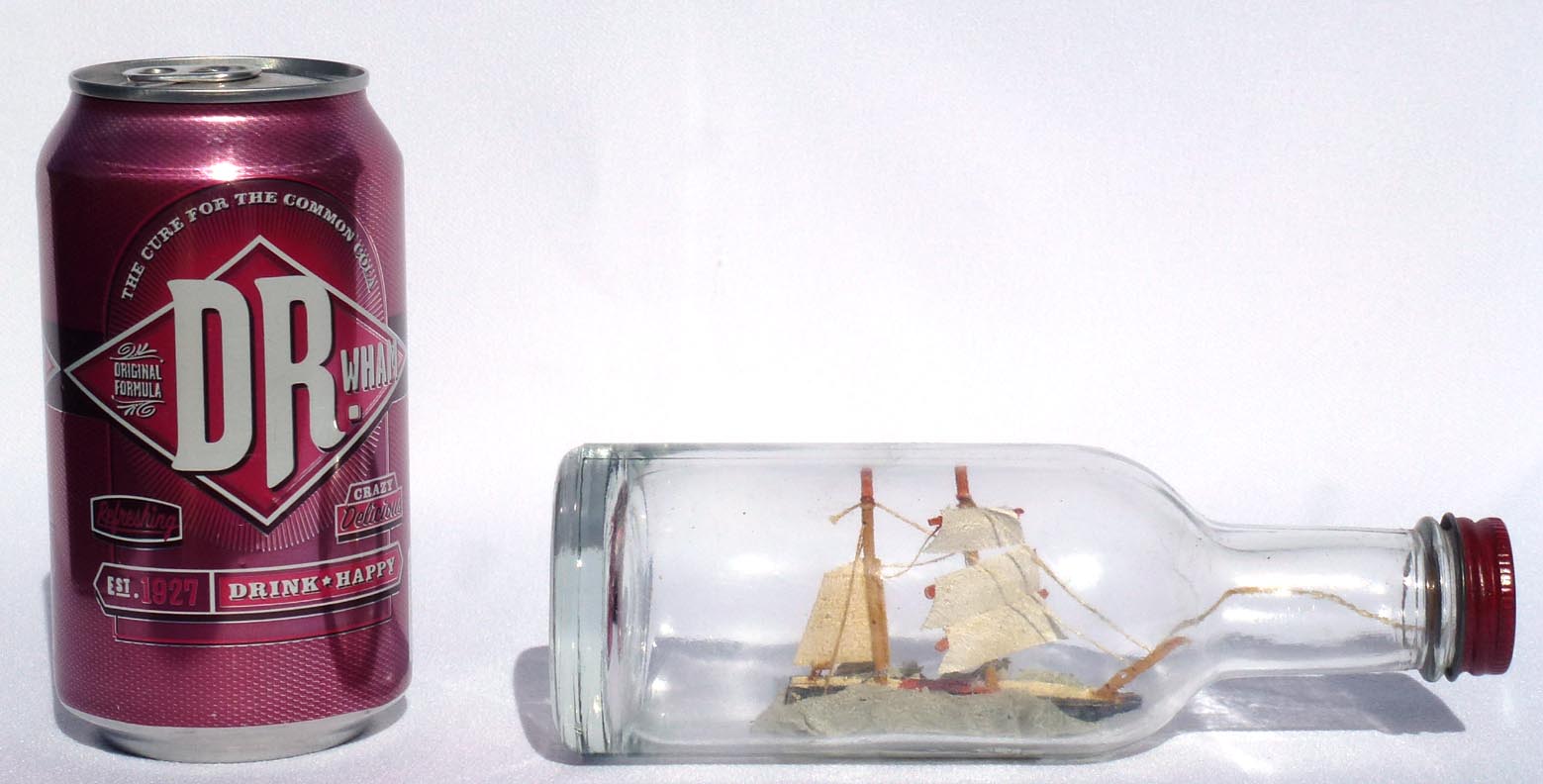 Ship in bottle whimsy