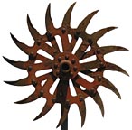 Cast iron wheel