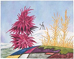 Robert E. Gilbert painting