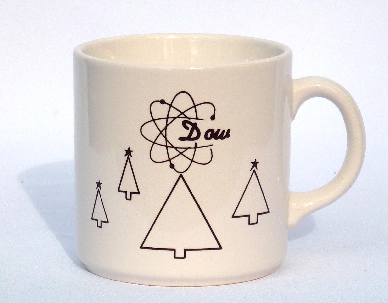 Atomic Christmas mug