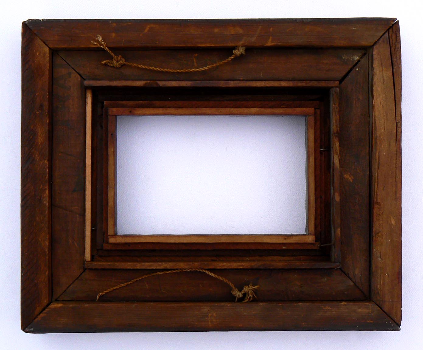 Tramp art frame