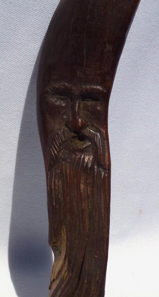 Wizard carving
