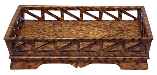 Parquetry tray