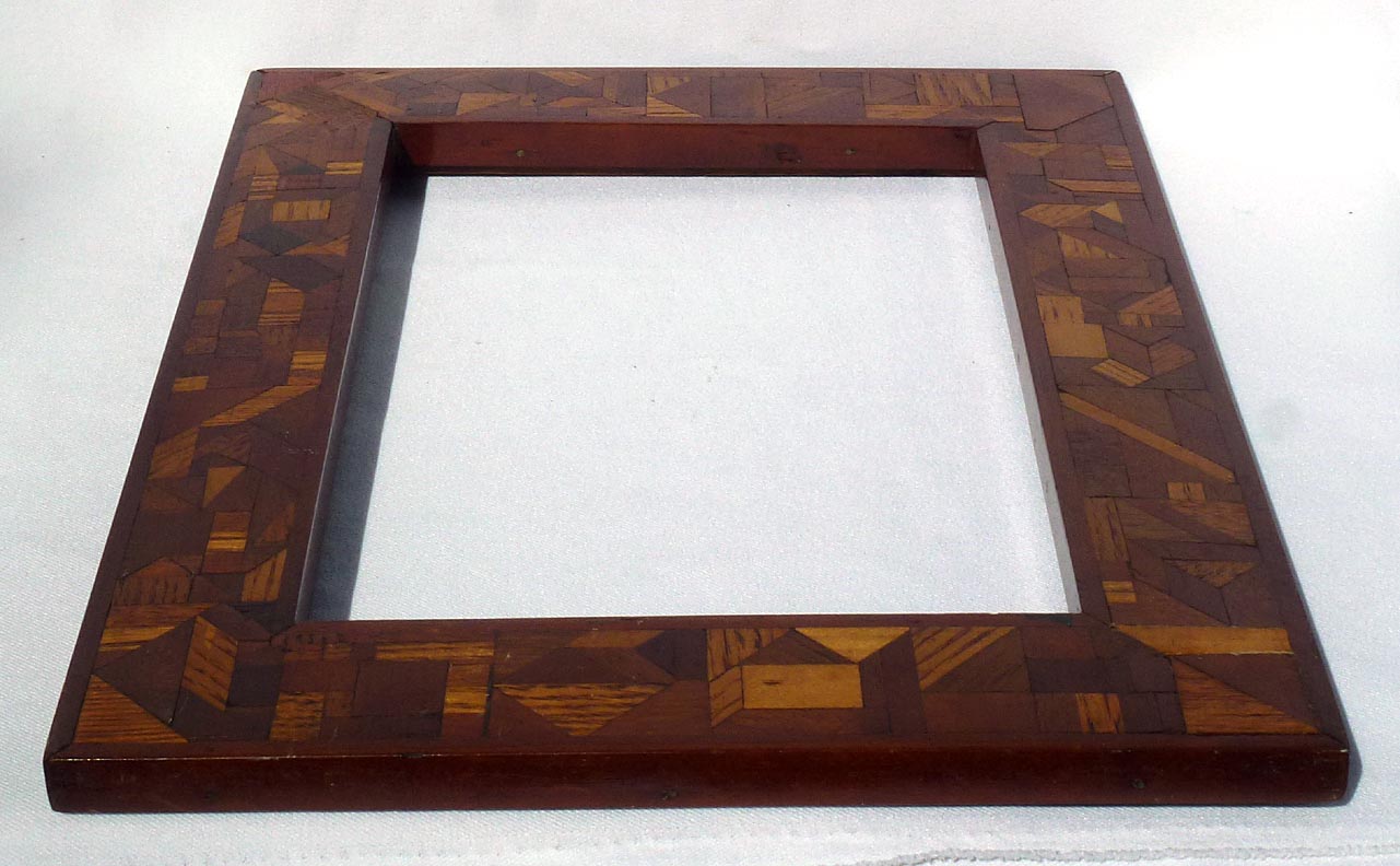 Marquetry frame