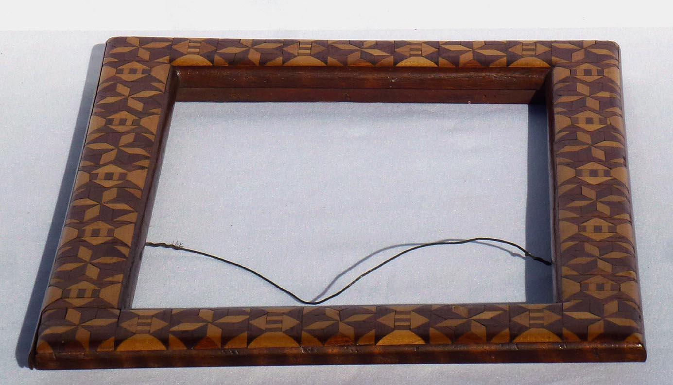 Marquetry frame