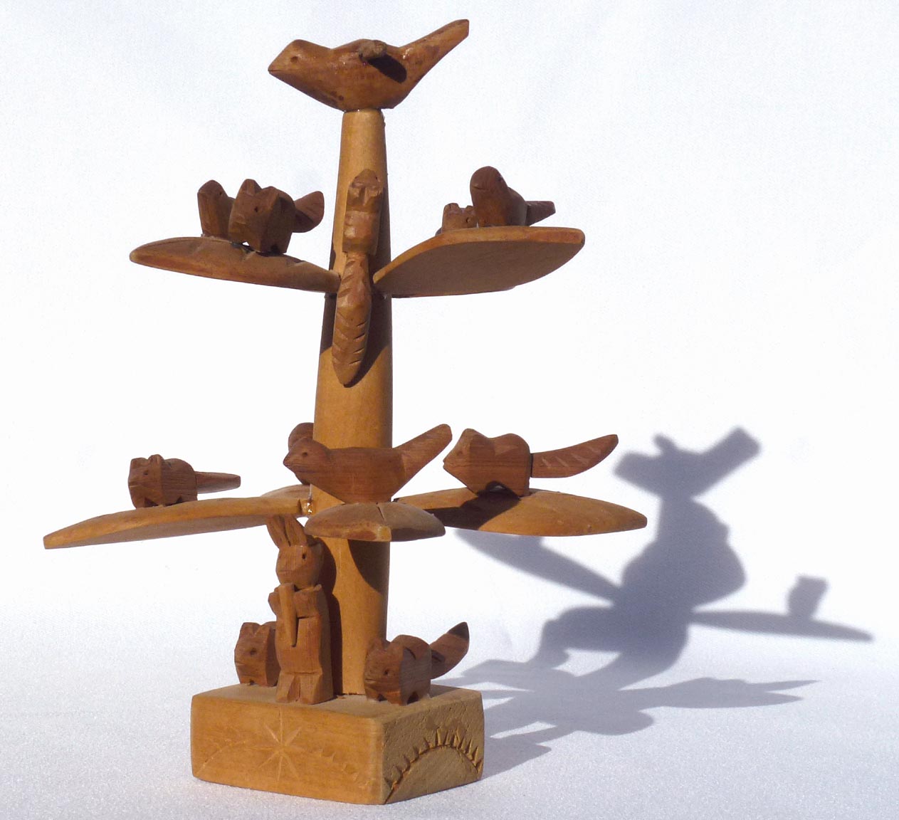 Tree of life carving by Precide Lopez