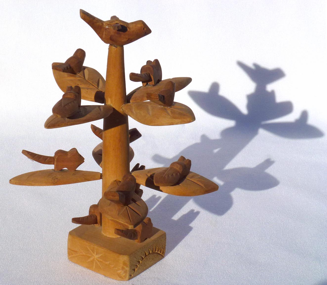 Tree of life carving by Precide Lopez
