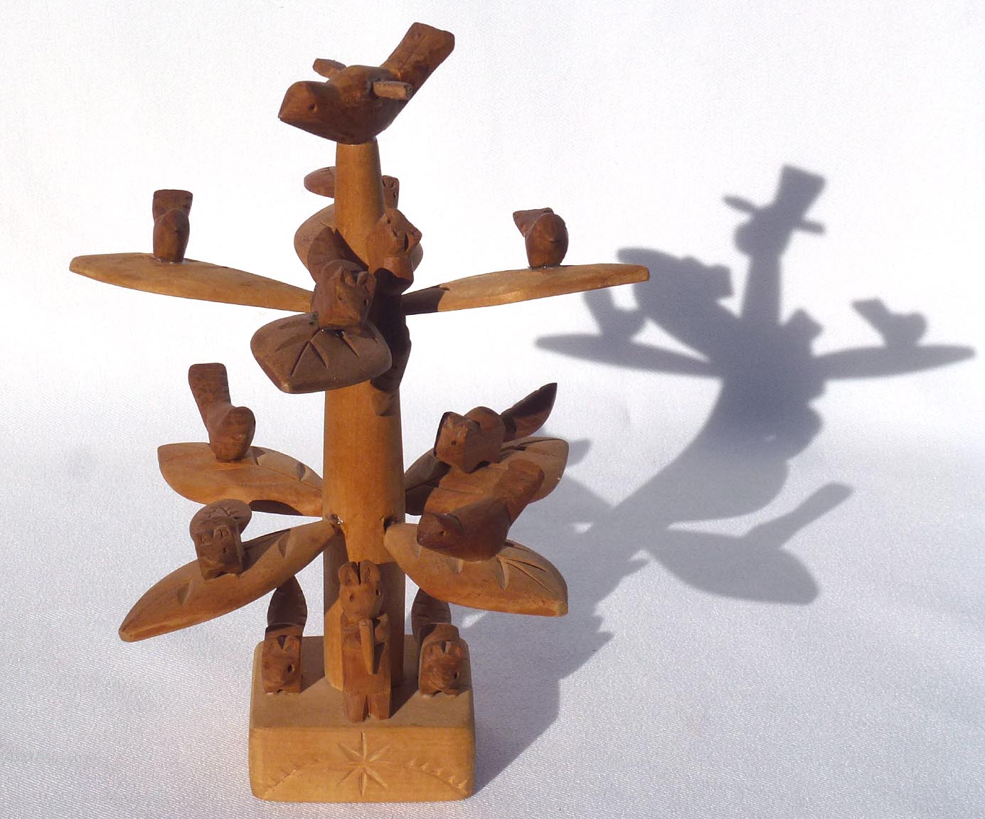 Tree of life carving by Precide Lopez