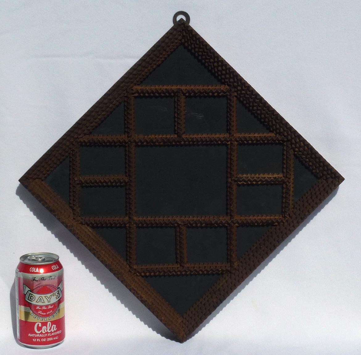 Multiple opening tramp art frame
