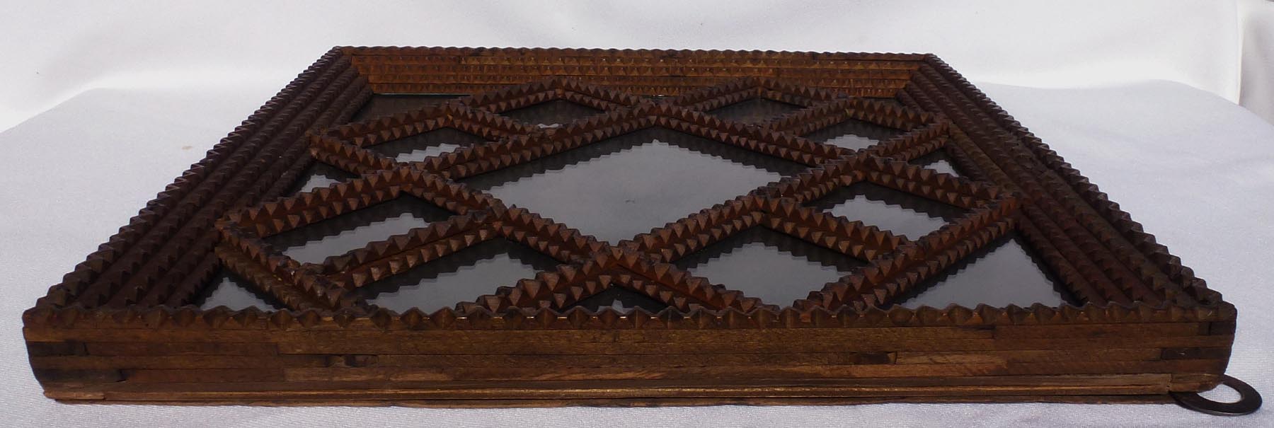 Multiple opening tramp art frame