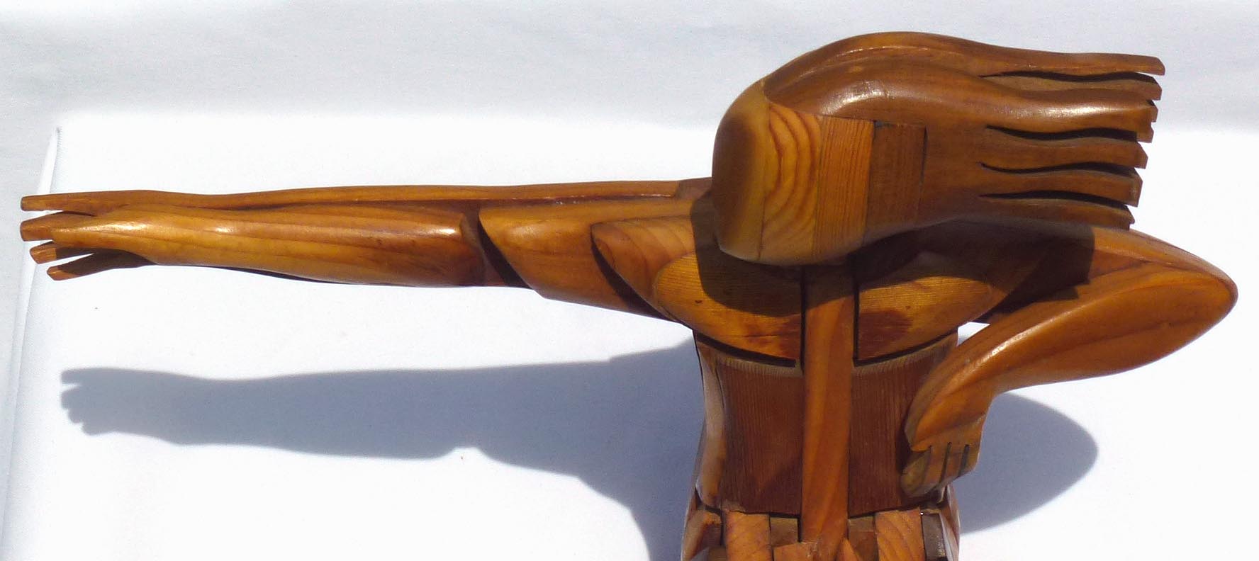 Skateboarder sculpture