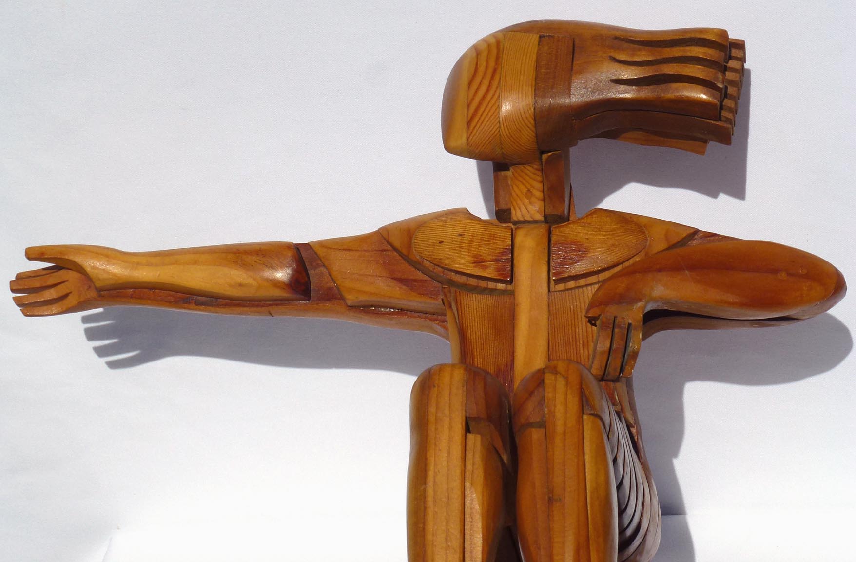 Skateboarder sculpture