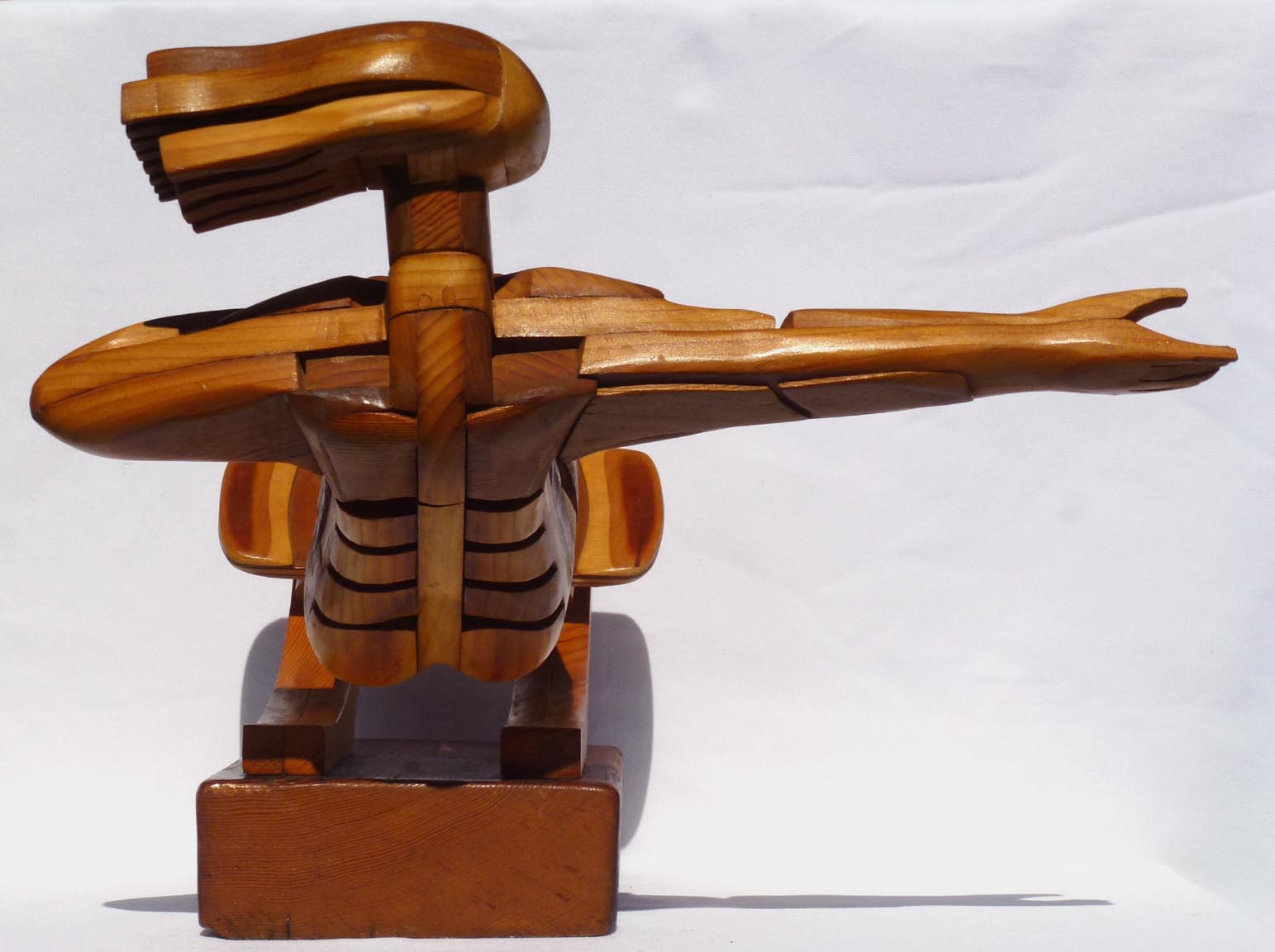 Skateboarder sculpture