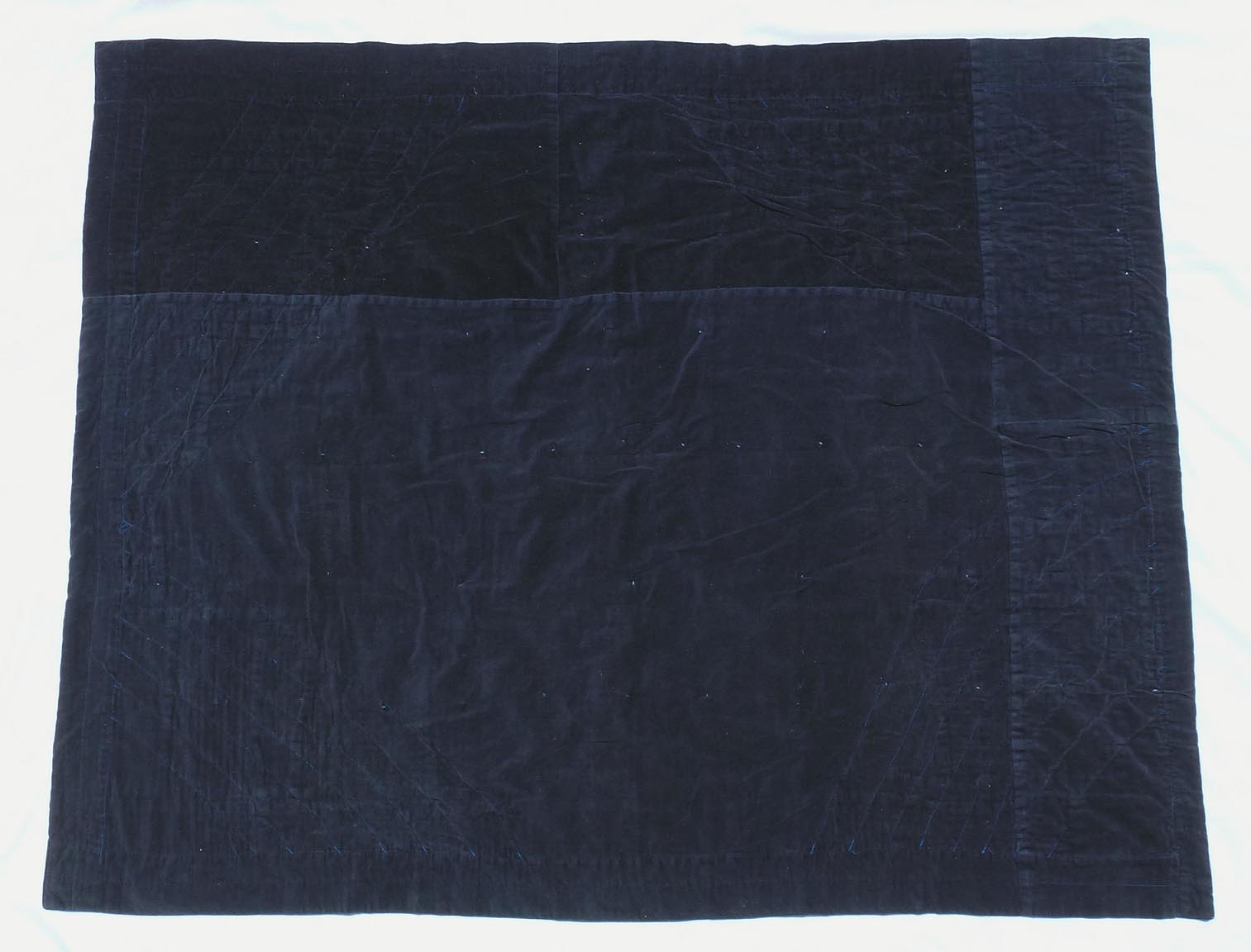 Folky strip quilt