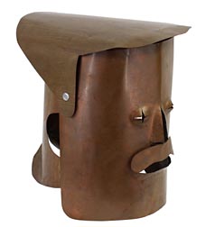 Copper mask by Merle Steir