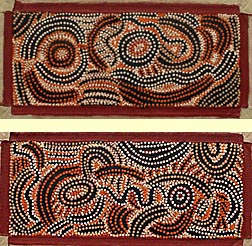 Aboriginal dot painting by Sally Butler Napurrula