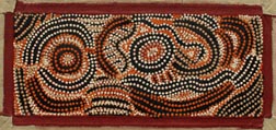 Aboriginal dot painting by Sally Butler Napurrula