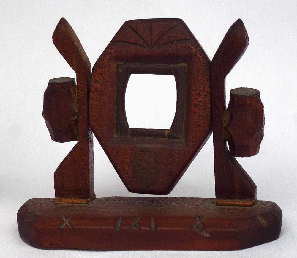 Miniature carved frame
